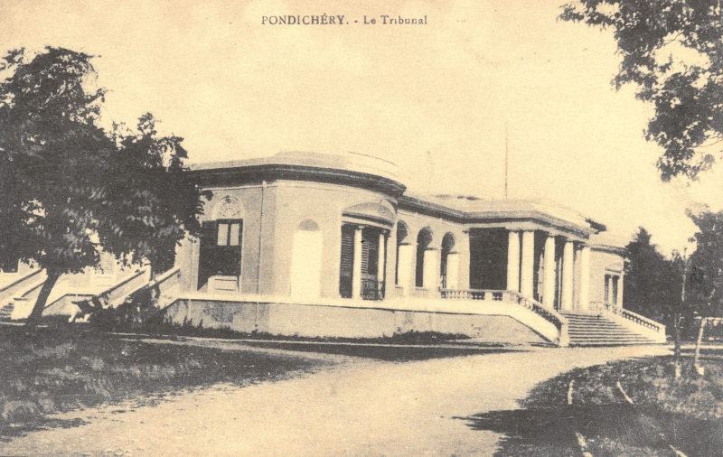 04-17 - Pondichery - tribunal - nouveau batiment - 1